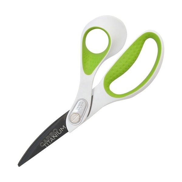 Acme United Scissors, RH, Titanium-bonded Blades, 8in Bent, Gray ACM16446 - main